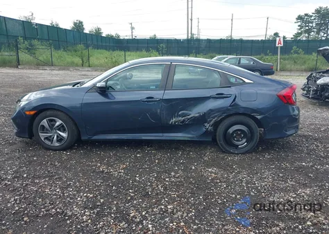 2021 Honda Civic Lx z USA, uszkodzony, nr VIN 2HGFC2F6XMH549118